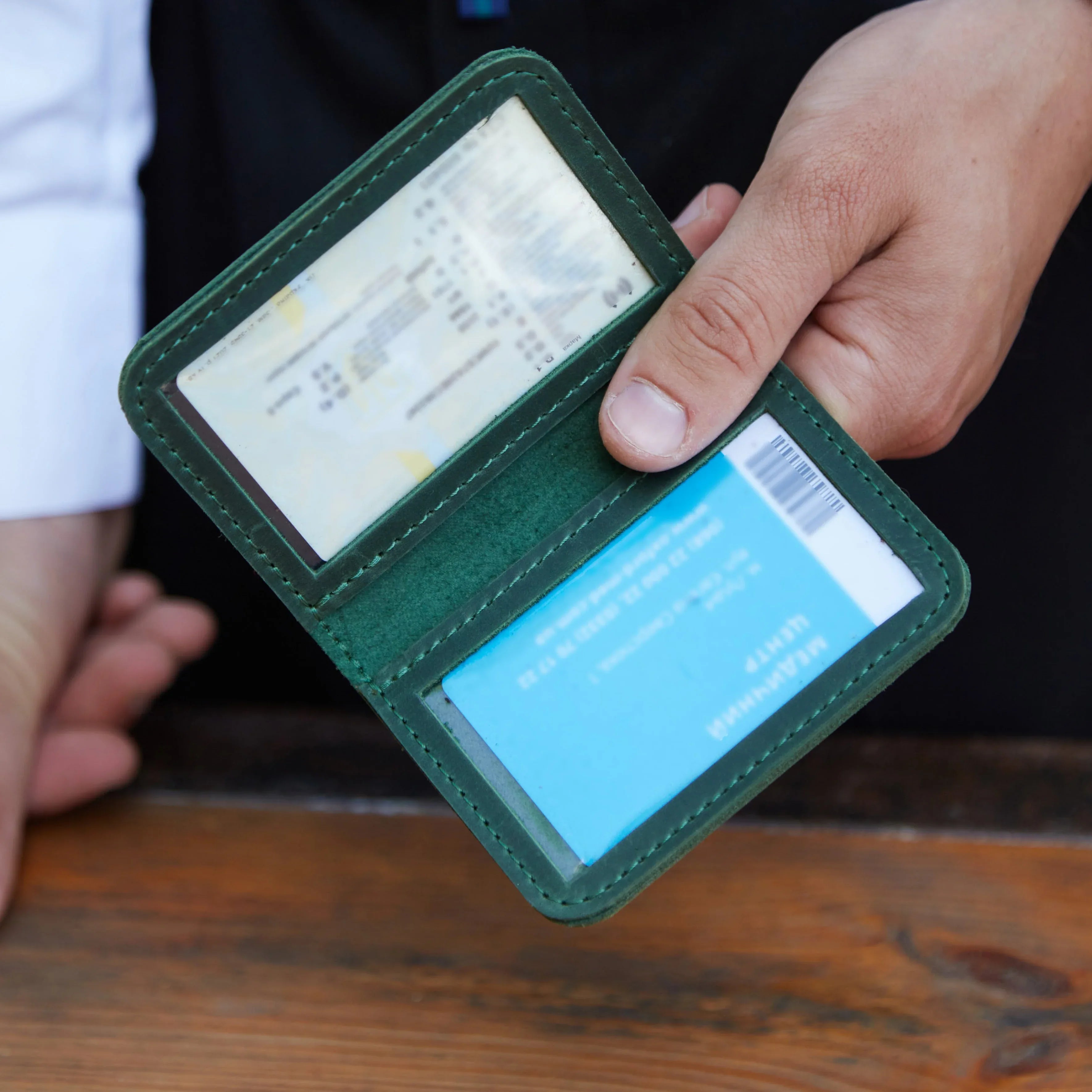 Set: cover for ID and driver’s license + Key - INCARNE® Ukraine