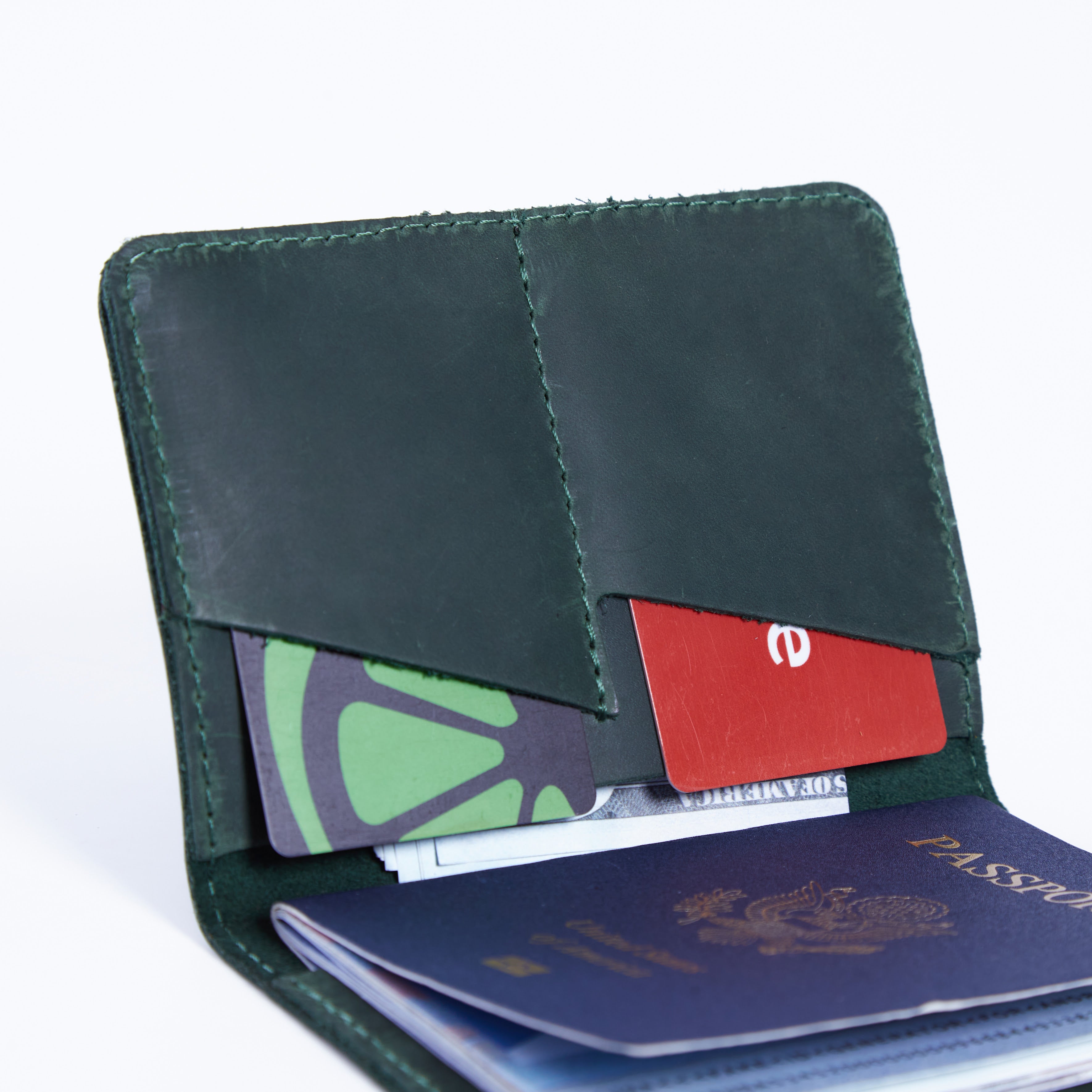 Passport cover with the national symbol of United States