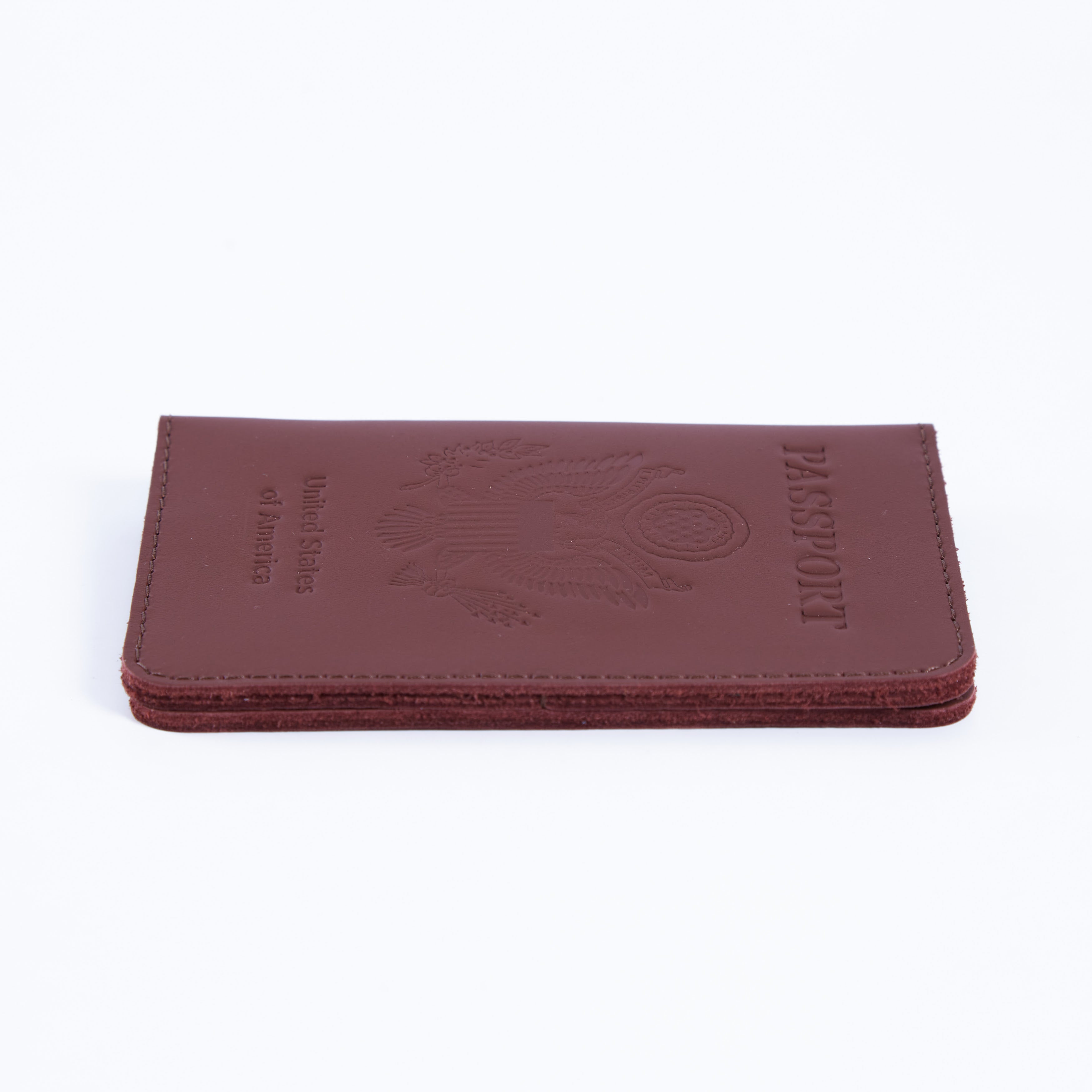 Passport cover with the national symbol of United States