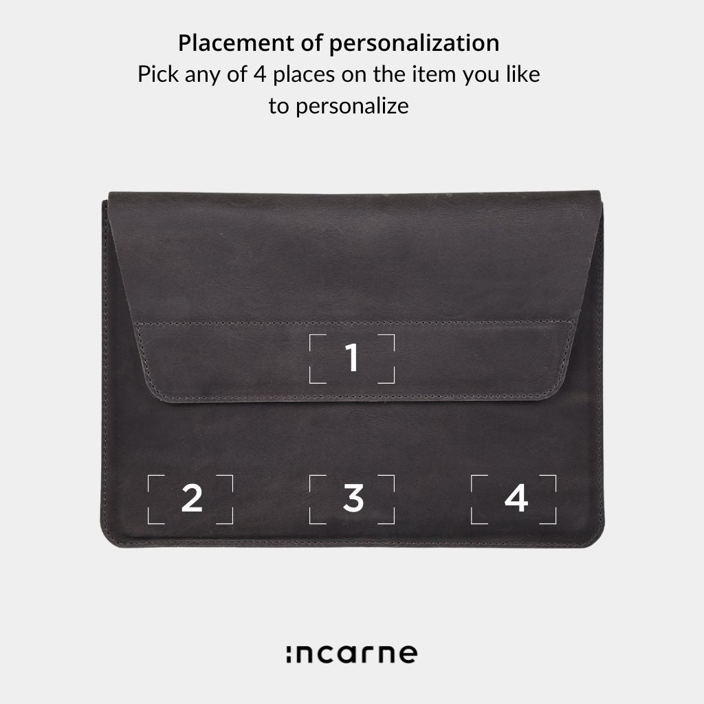 Husă pentru laptop Line, gri (vintage)