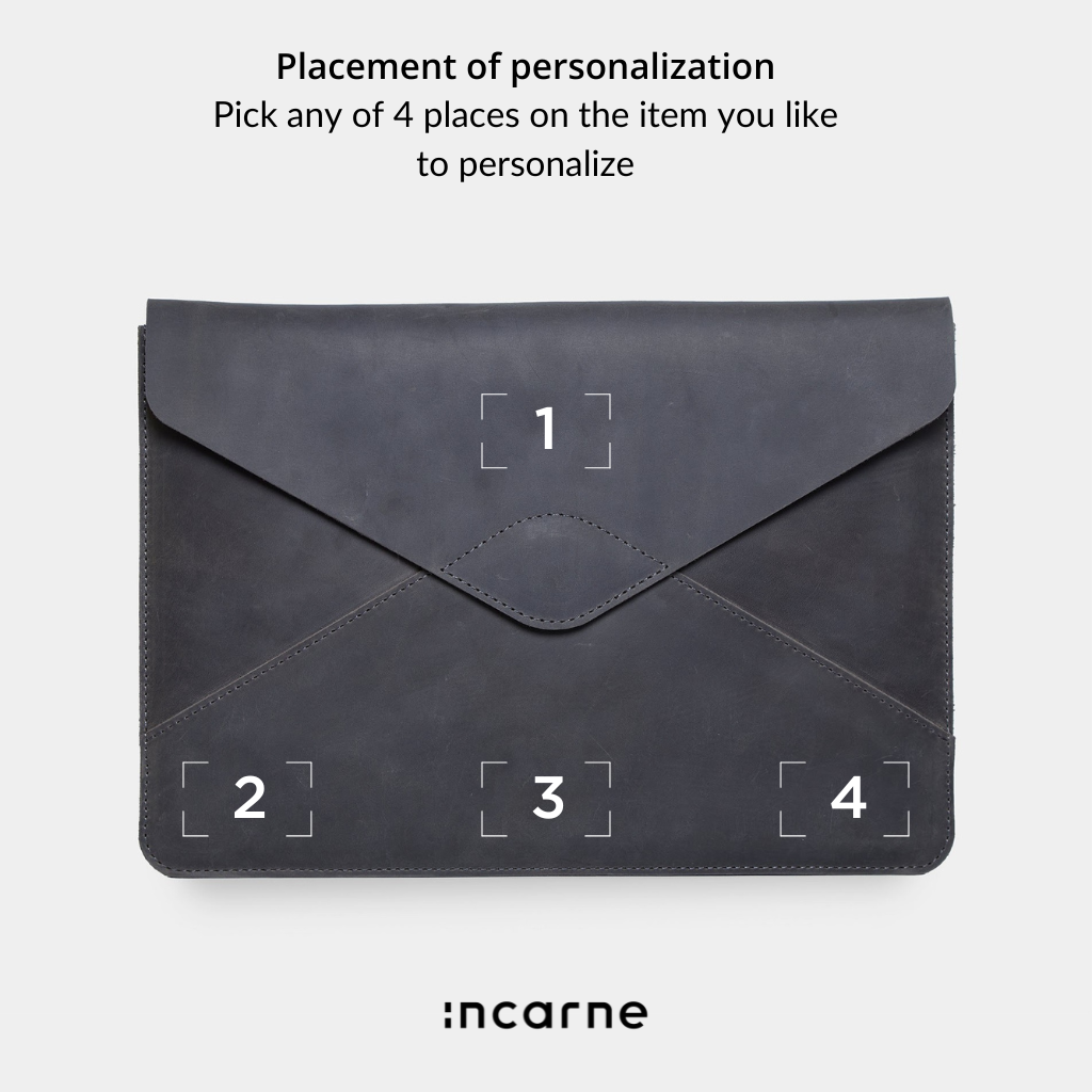 Message Laptop Sleeve, Gray (vintage)