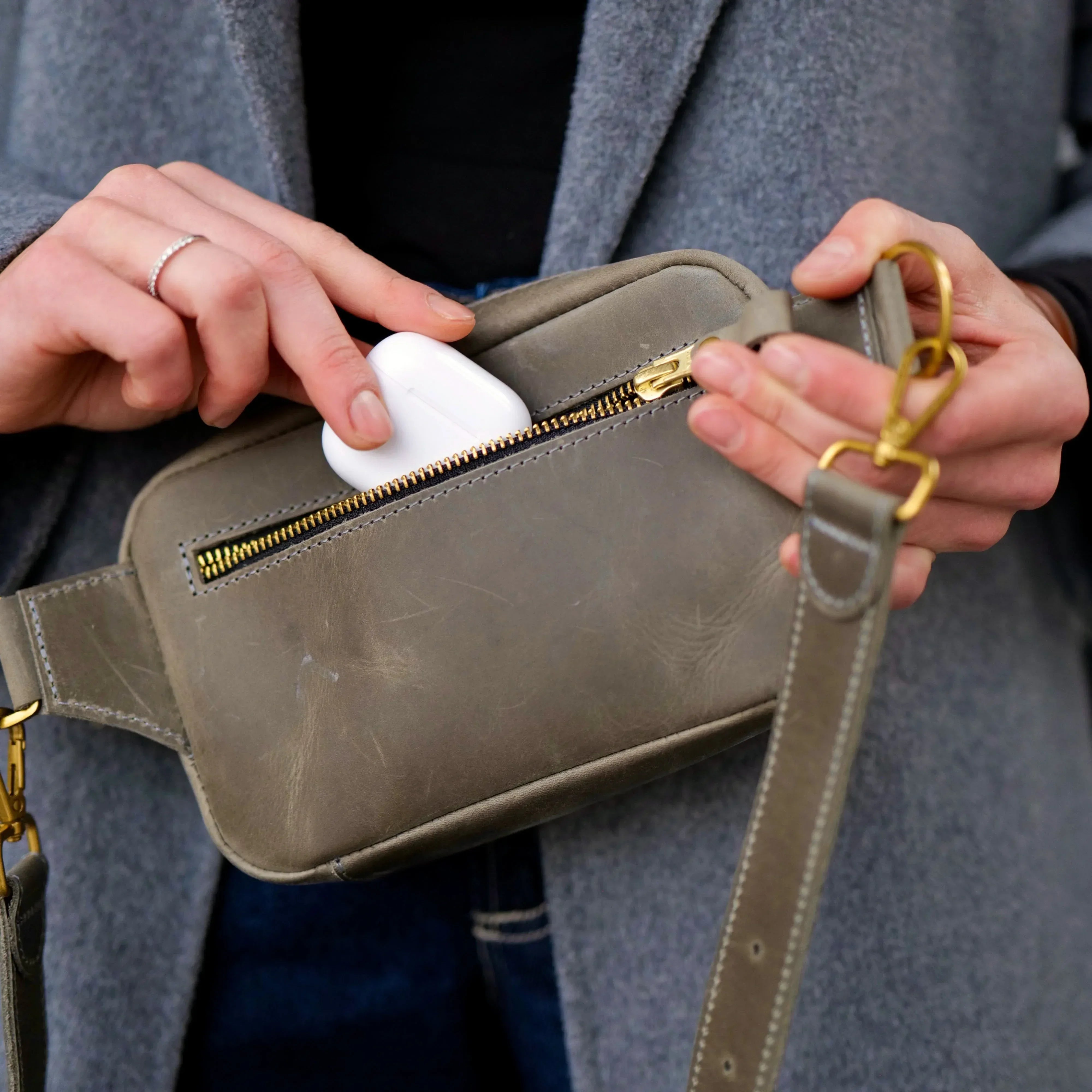 Block belt bag - INCARNE® Ukraine