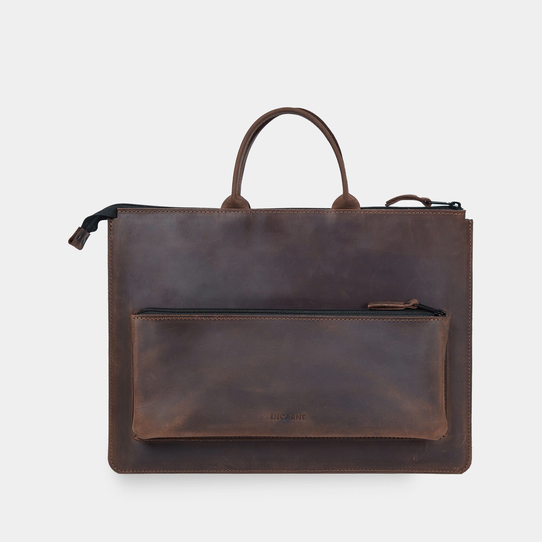 Maryland Laptop Sleeve with a Plastic Zipper