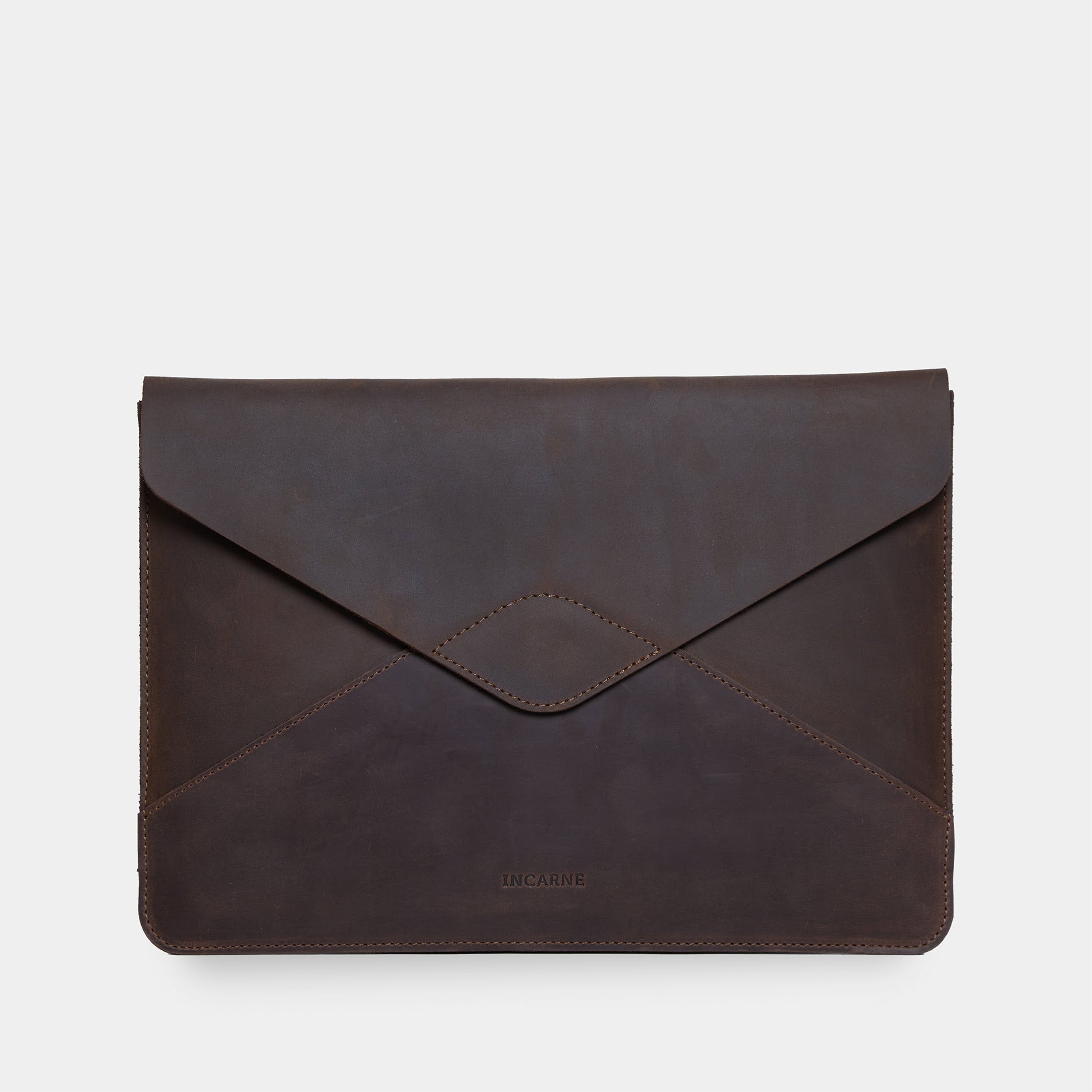 Message Laptop Sleeve, Brown (vintage)
