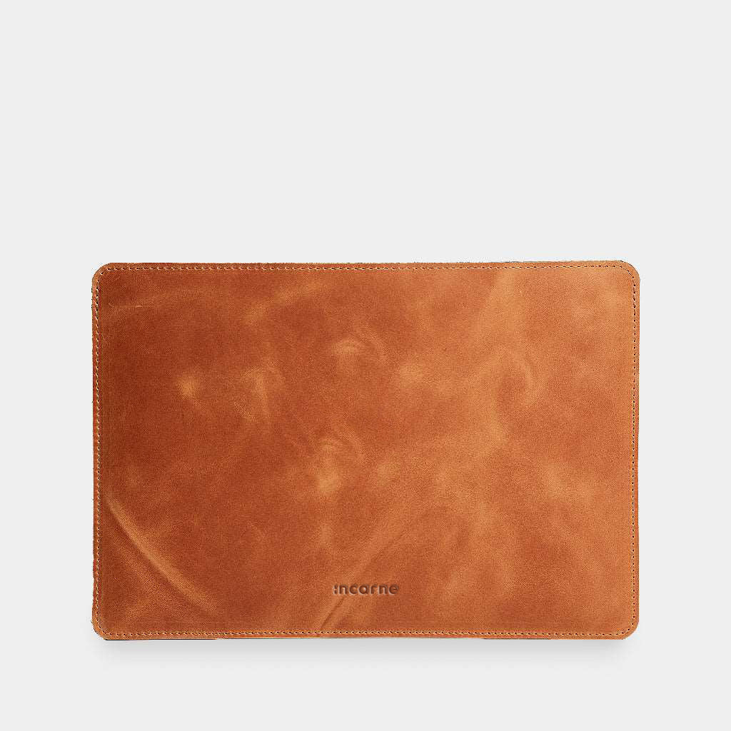 Husă pentru laptop Gamma Plus, Cognac (vintage)
