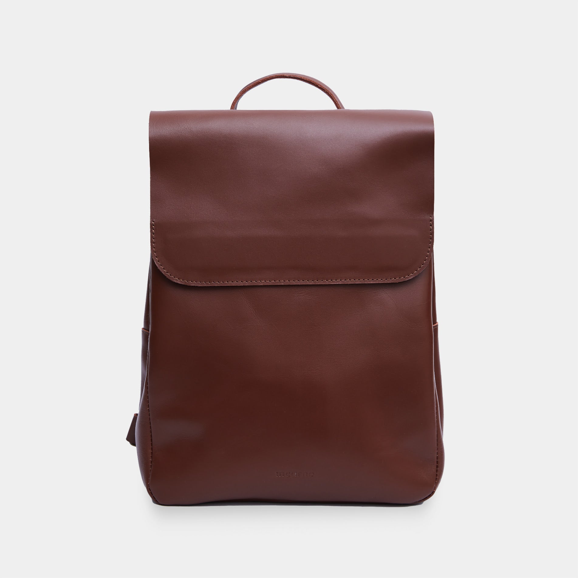 Unia Laptop Backpack in classic leather