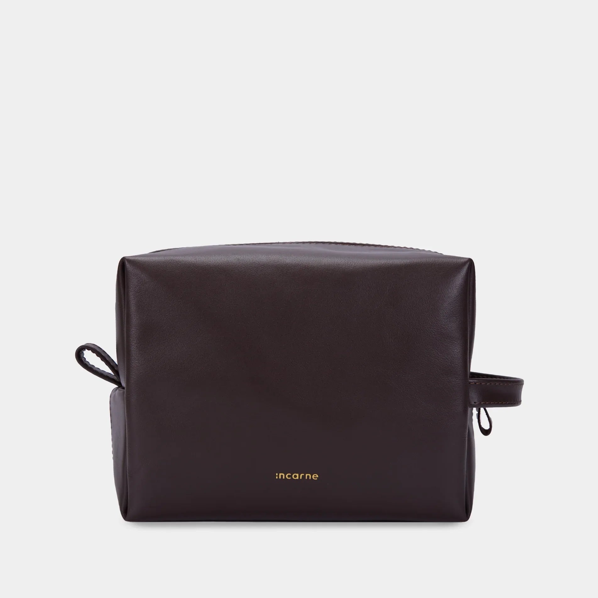 Mirage leather toiletry bag - INCARNE® Ukraine