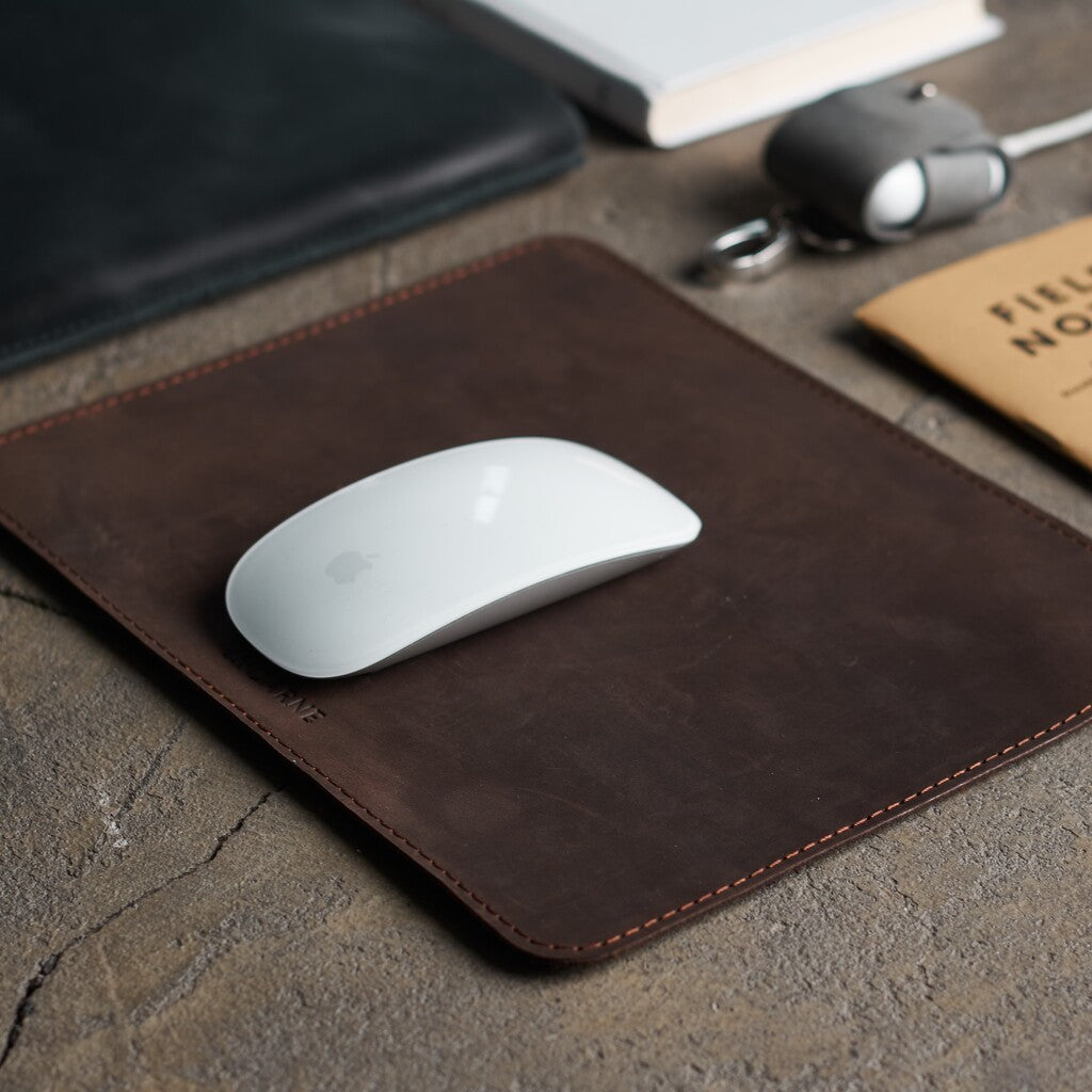 Word Leather Mousepad